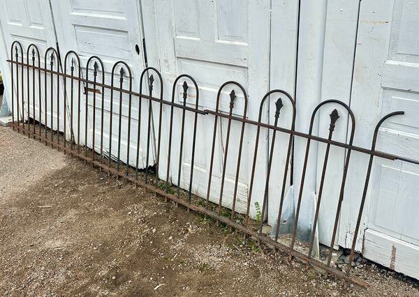 12 Ft Long Antique Iron Garden Gate GA20433