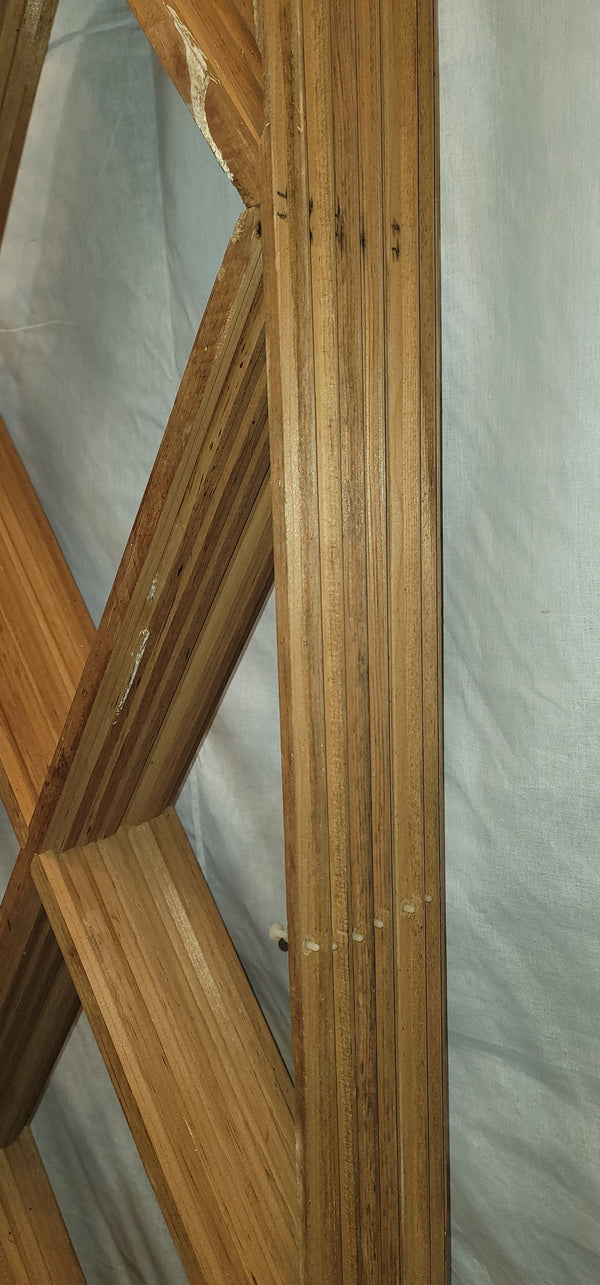Large Wooden Diamond Grille Mullion Insert 33 7/8"x 75 5/8" 8 Available GS00823