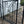 Load image into Gallery viewer, Custom-Built Wrought Iron Arbor w/ Crescent Top Entryway Gates GA20319