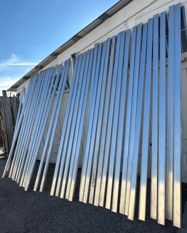 35 Units of 12 Ft Long Aluminum I-Beams GA20479