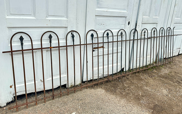 12 Ft Long Antique Iron Garden Gate GA20433