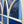 Load image into Gallery viewer, Blue Ripple Textured Glass Gothic Arch Window GA0451