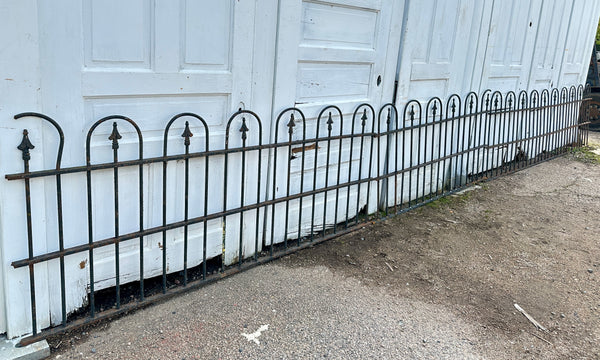 28 Ft Long Antique Iron Garden Gate GA20436