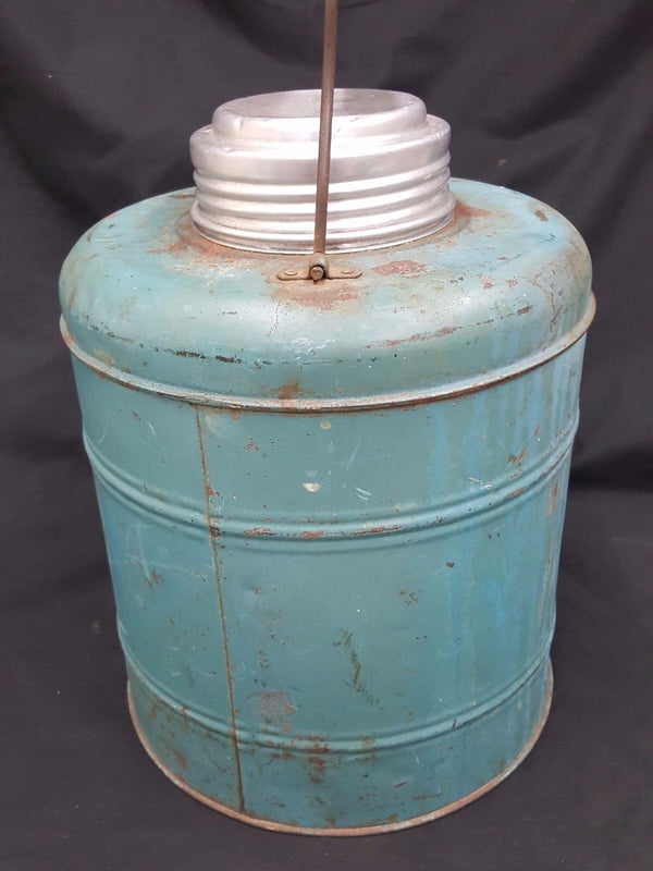 Rare WWII B-2 Bomber Pilot's Porcelain Lined Thermos 11 1/2" T x 9" GS00804