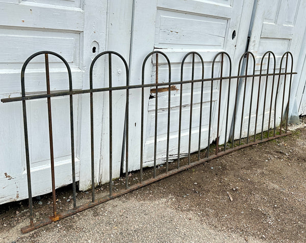 8 Ft Long Antique Iron Garden Gate GA20434