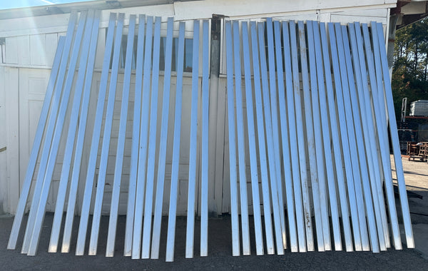 35 Units of 12 Ft Long Aluminum I-Beams GA20479