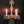 Load image into Gallery viewer, Restored 4 Light Crystal Chandelier w/ Faceted Prism Garland 25" x 19" GS00577
