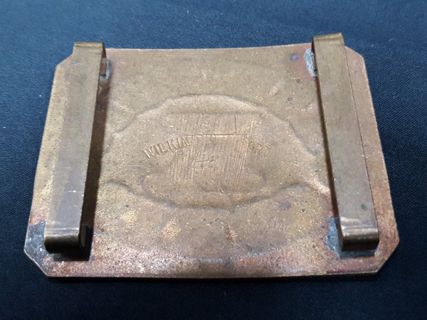 Reproduction Confederate CW Washington K Greys Brass Belt Buckle GS00809