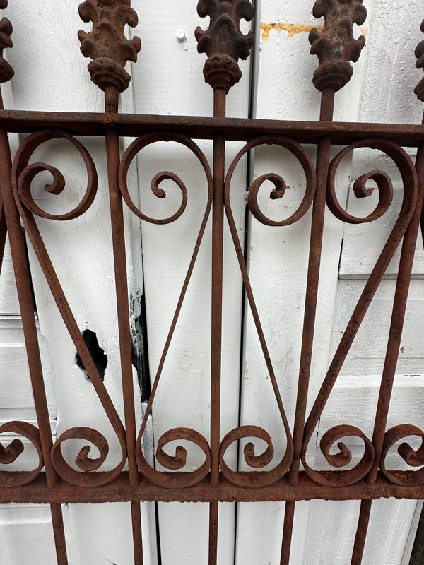 Antique Iron Garden Gate Pair GA20338