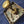 Load image into Gallery viewer, Right Side Iron & Brass Lever Rim Lock with Keeper 4 1/8" x 3 5/8" GA242