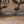 Load image into Gallery viewer, Vintage Ornate Wrought Iron Fireplace Fender 64" L x 16 1/2" T x 14" D GS00820
