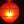 Load image into Gallery viewer, Red Frosted Octagon Hanging Oil Lamp Electrified with Brass Fitters GS00125