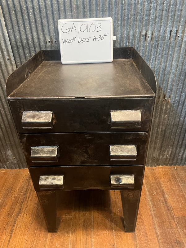 Early 1900s Steel Machinist Tool Cabinet GA10103