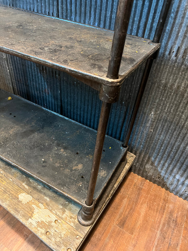 Cast Iron 3 Tier Factory Shelving GA10153
