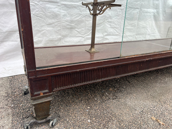 1930's Bronze & Mahogany Store Cabinet GA10187