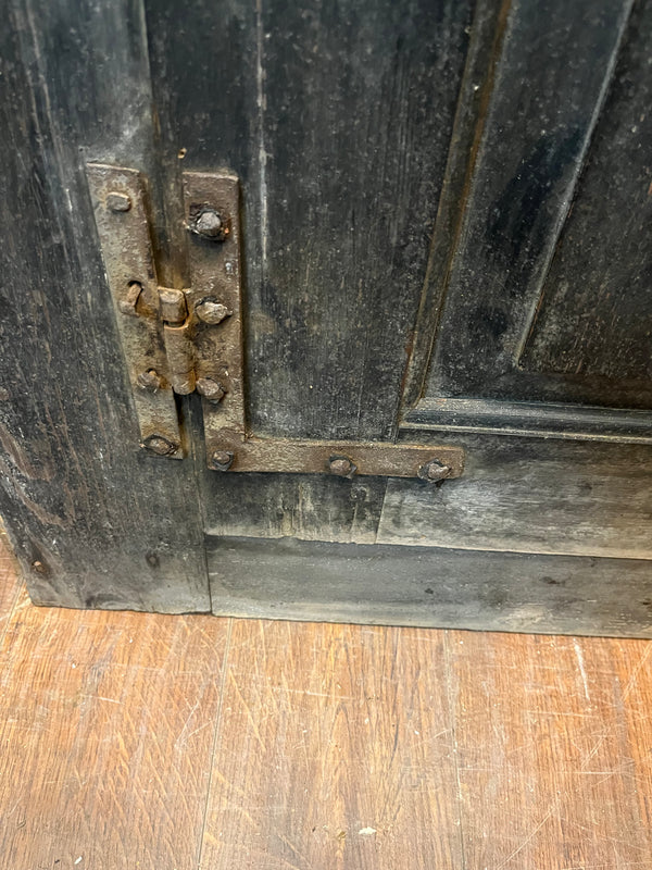1700s Framed Heart Pine Door 34 1/2" x 55" GA10213