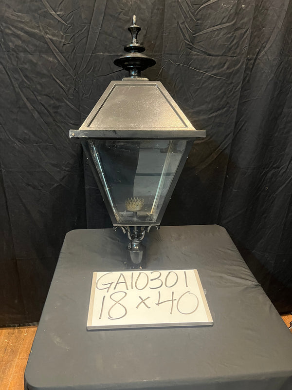Cast Aluminum Street Light w/ Single Bulb Configuration (3) Set GA10301