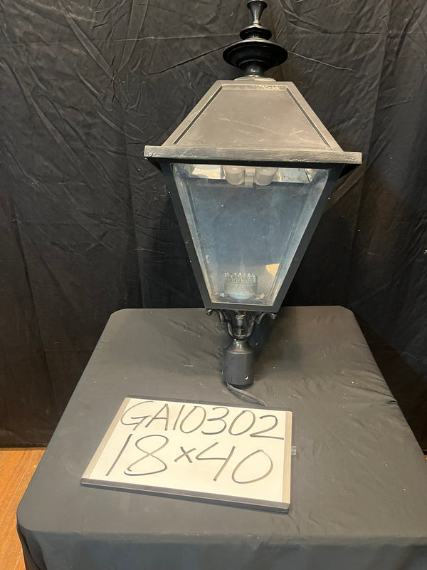 Aluminum Cast Street Lamp w/ Fluorescent Bulb GA10302