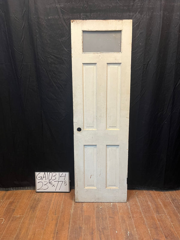 4-Panel 1-Lite Door GA10314