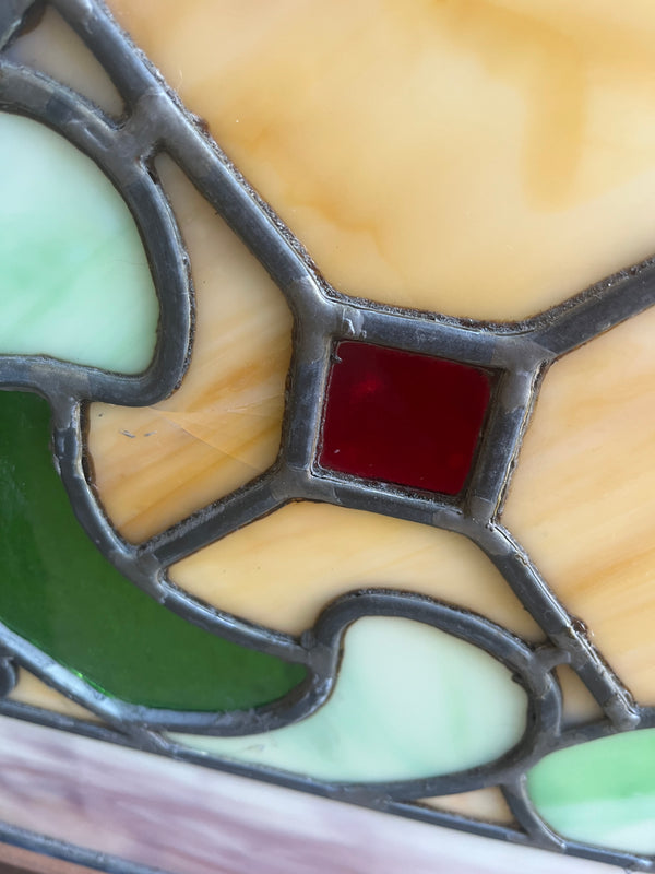 Framed Stained Glass Window GA10329