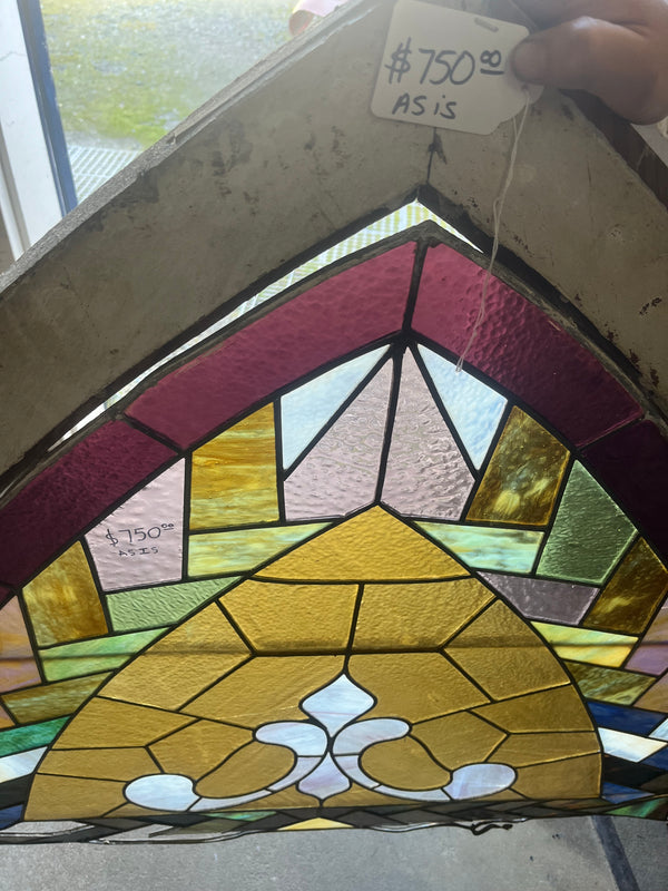 Gothic Arch Stained Glass Window GA10335