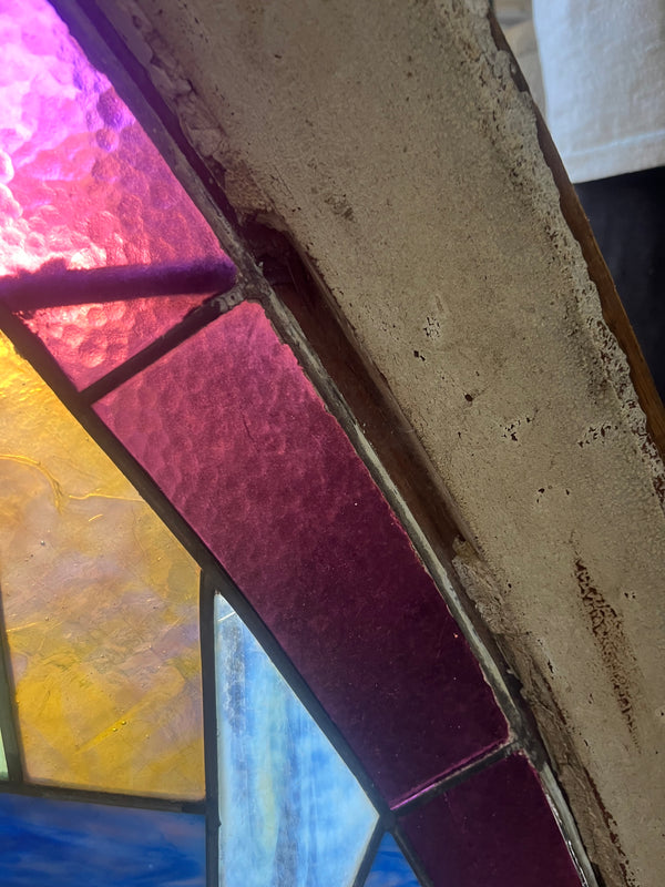 Gothic Arch Stained Glass Window GA10335