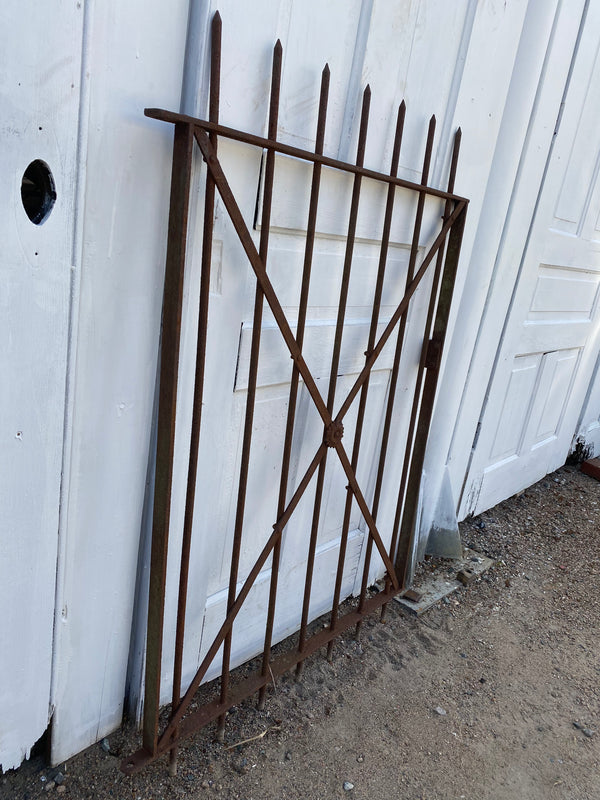 Antique Iron Gate GS20205 - 31 3/4" wide x 47 1/2" tall
