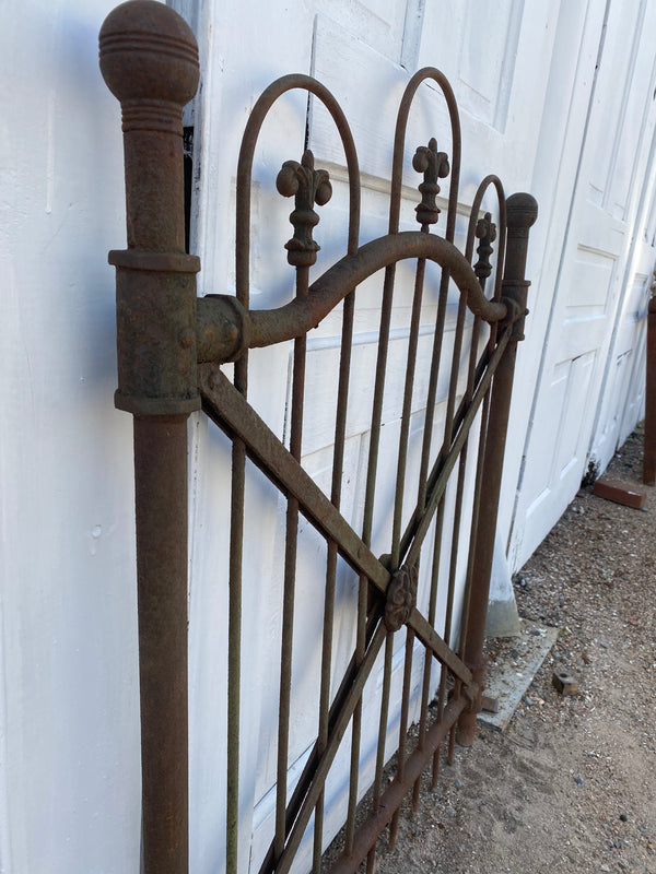 Antique Iron Gate GS20205 - 31 3/4" wide x 47 1/2" tall