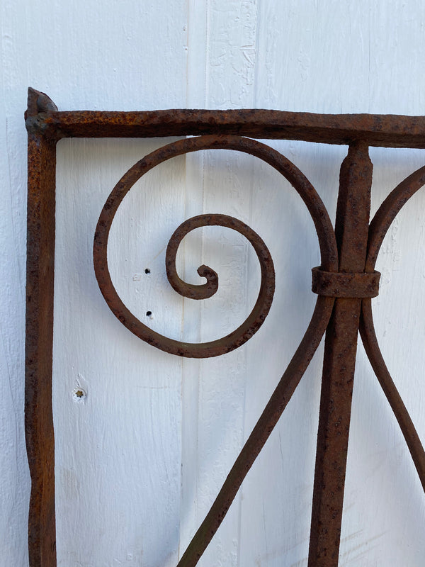 Antique Iron Gate GS20208 - 24" wide x 52 1/2" tall