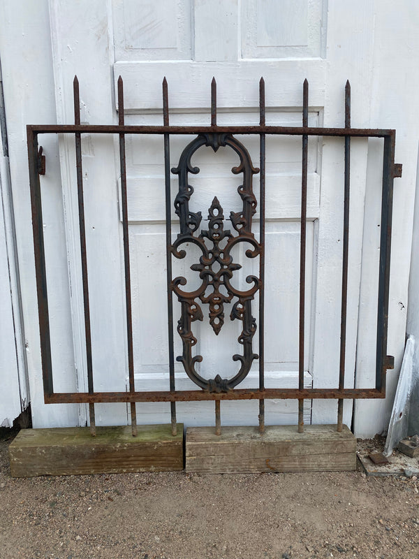 Antique Iron Gate GS20213- 40 3/4" wide x 34 1/2" tall