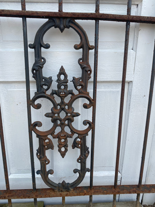 Antique Iron Gate GS20213- 40 3/4" wide x 34 1/2" tall
