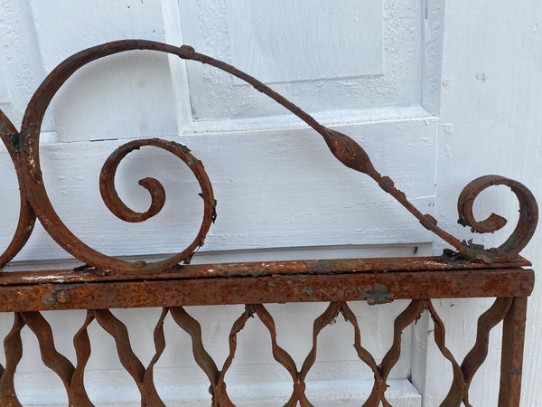 Antique Iron Gate GS20215 - 33 1/2" wide x 41 1/4" tall