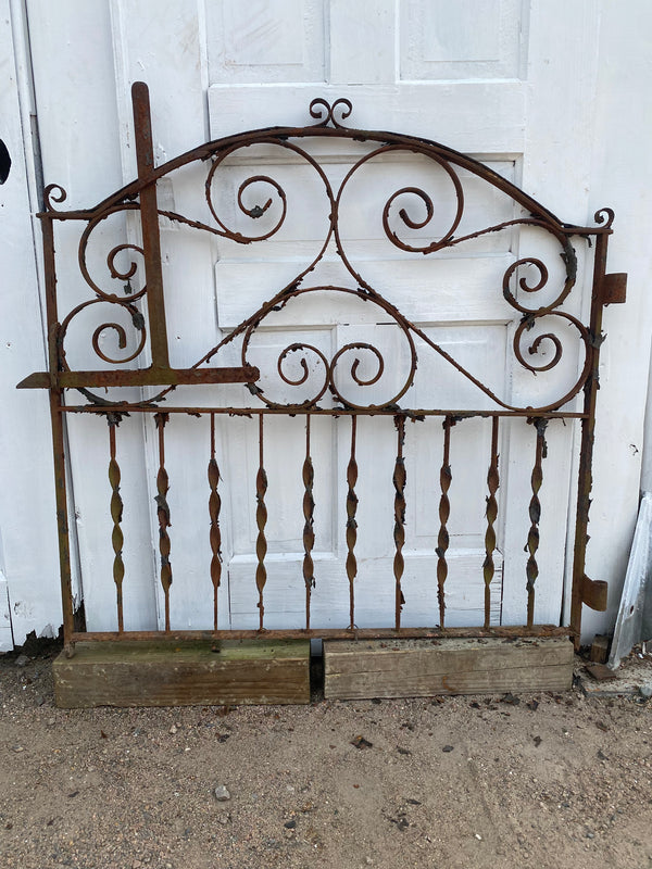 Antique Iron Gate GS20216 - 38 1/4" wide x 41" tall