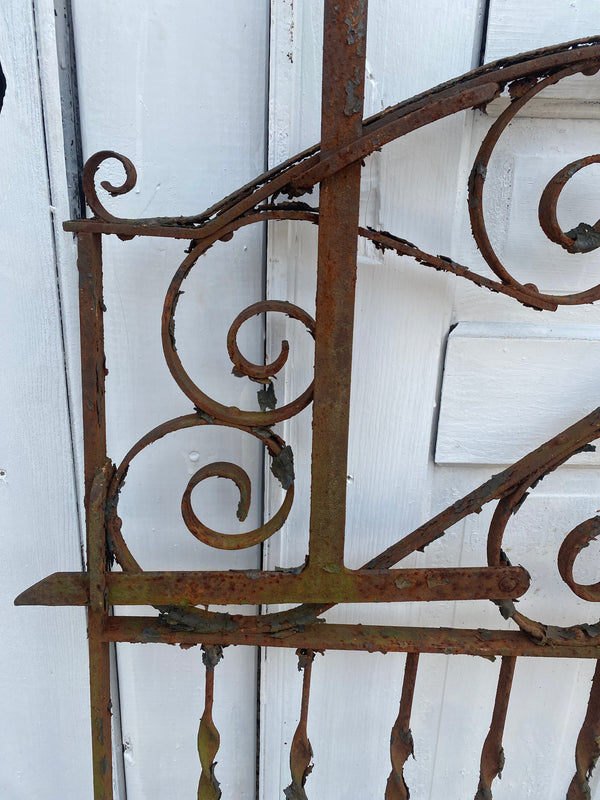 Antique Iron Gate GS20216 - 38 1/4" wide x 41" tall