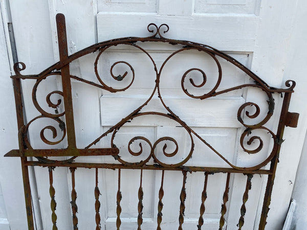 Antique Iron Gate GS20216 - 38 1/4" wide x 41" tall