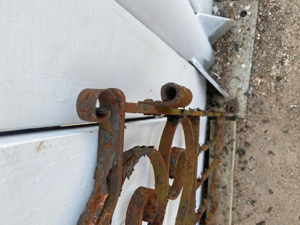 Antique Iron Gate GS20216 - 38 1/4" wide x 41" tall