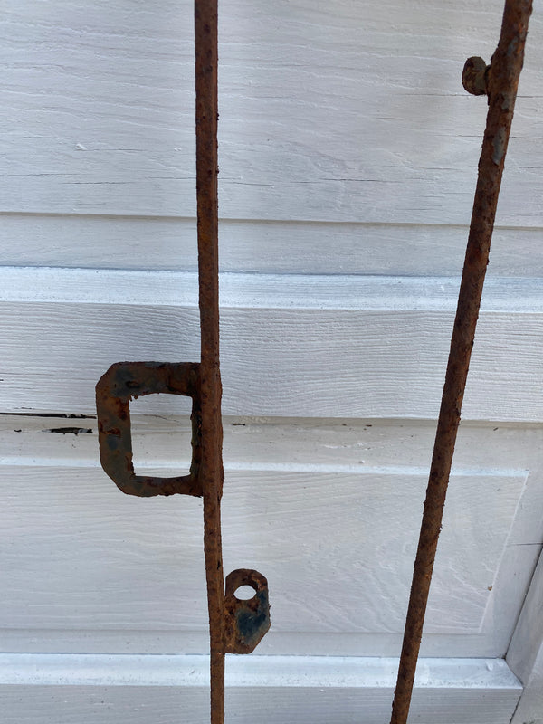 Antique Iron Gate GS20221 - 58 1/2" wide x 62 1/2" tall