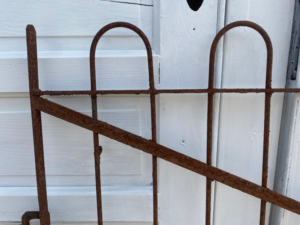 Antique Iron Gate GS20221 - 58 1/2" wide x 62 1/2" tall