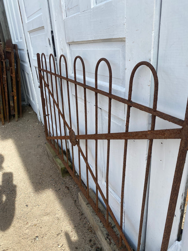 Antique Iron Gate GS20221 - 58 1/2" wide x 62 1/2" tall