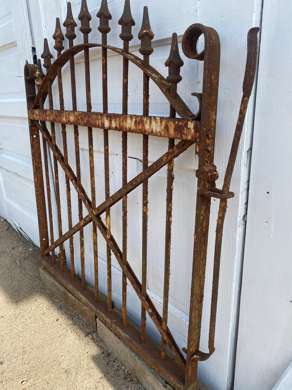 Antique Iron Gate GS20222 - 35" wide x 39 1/4" tall