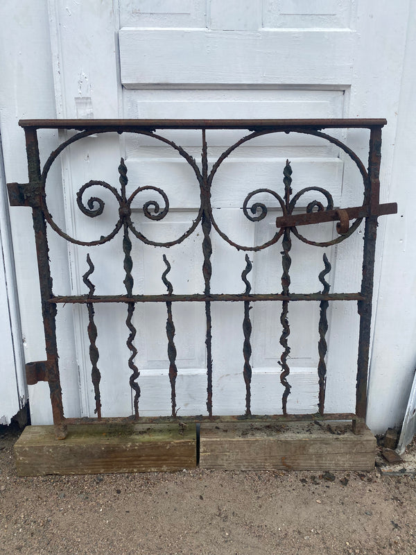 Antique Iron Gate GS20227 - 32" wide X 30 3/4" tall