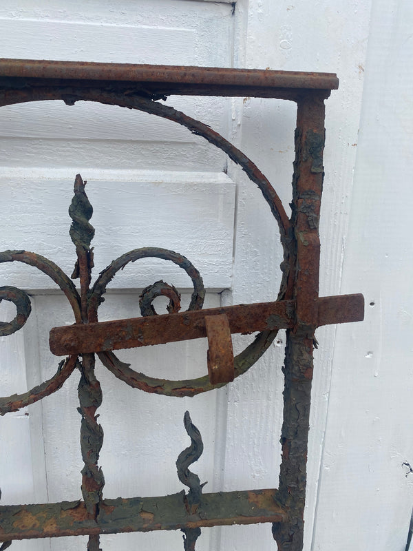 Antique Iron Gate GS20227 - 32" wide X 30 3/4" tall