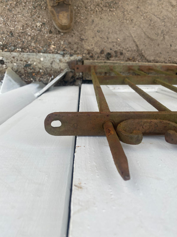 Antique Iron Gate GS20228 - 37 1/4" wide X 32 1/2" tall