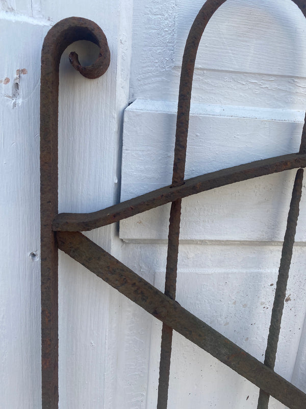 Antique Iron Gate GS20230 - 27 3/4" wide x 32 1/2" tall