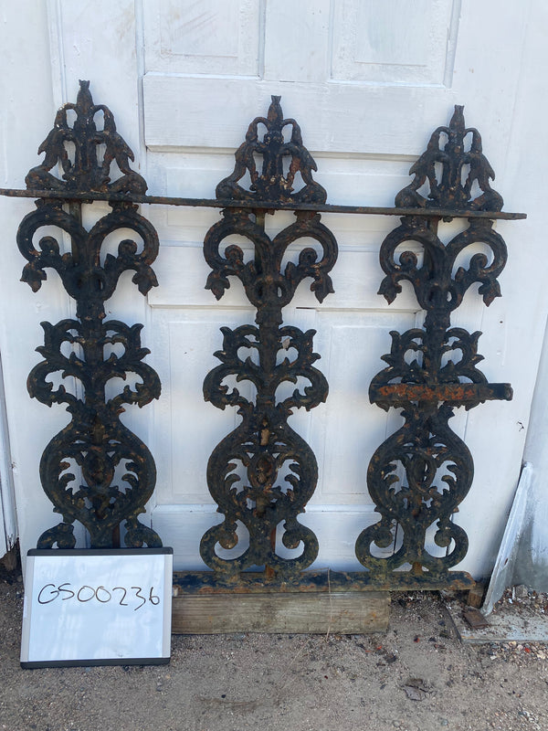 Antique Iron Gate GS20236 - 36" wide x 37 1/2" tall