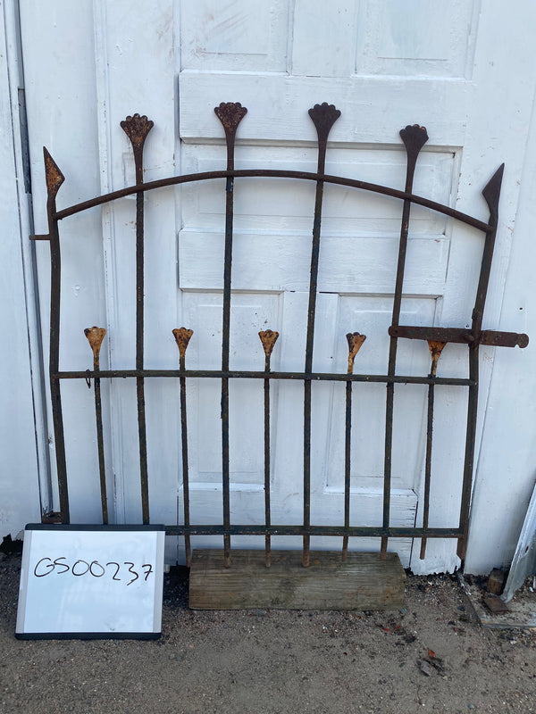 Antique Iron Gate GS20237 - 33 1/4" wide x 36 3/4" tall