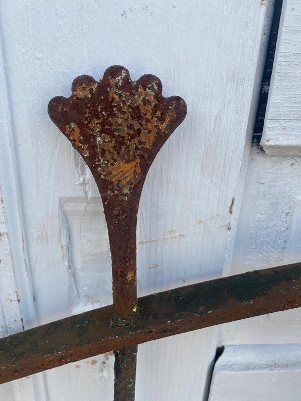 Antique Iron Gate GS20237 - 33 1/4" wide x 36 3/4" tall