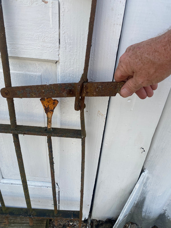 Antique Iron Gate GS20237 - 33 1/4" wide x 36 3/4" tall
