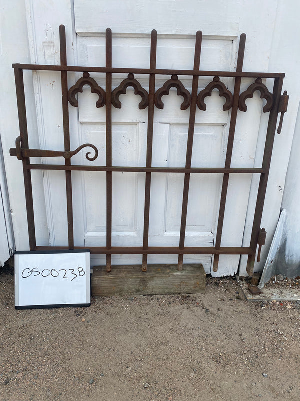 Antique Iron Gate GS20238 - 34" wide x 34 1/2" tall