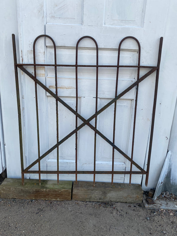 Antique Iron Gate GS20241 - 32" wide x 36 3/4" tall